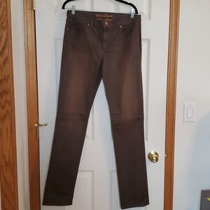 New Distressed Coated Jeans